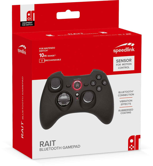 Speedlink wireless gamepad Rait Nintendo Switch/OLED/PC/Android (SL-330402-RRBK)