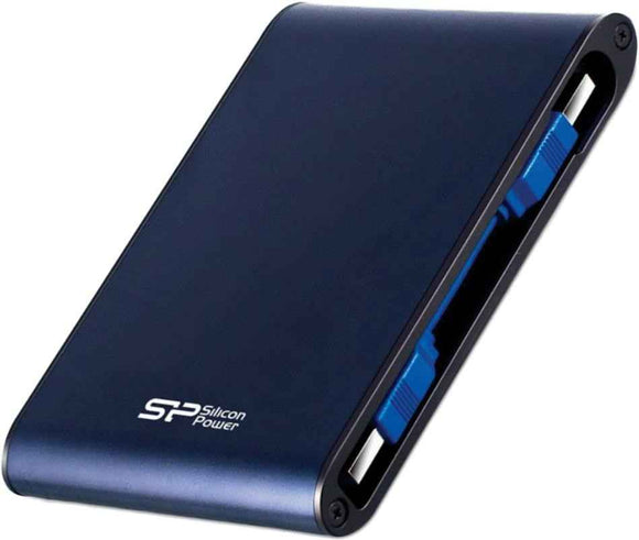 Silicon Power external hard drive 2TB Armor A80, blue