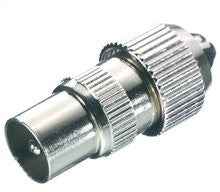 Connecteur coaxial Vivanco, métal (48011)