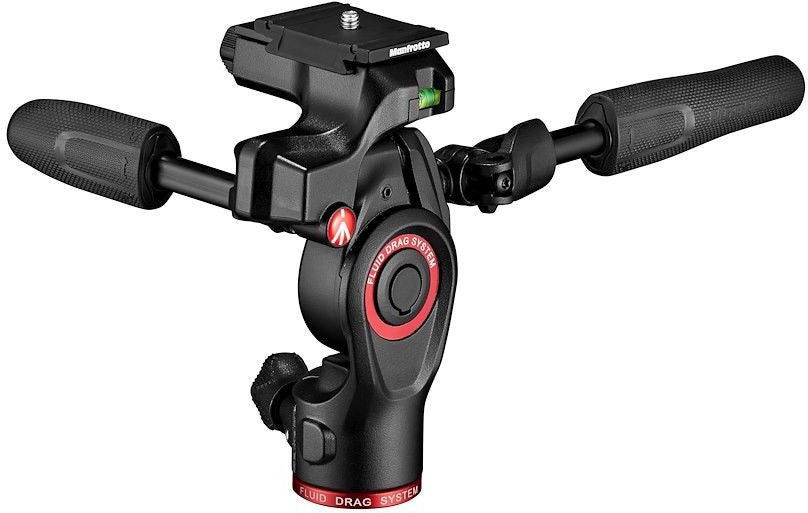 Tête vidéo manfrotto mh01hy-3w befree 3-way live