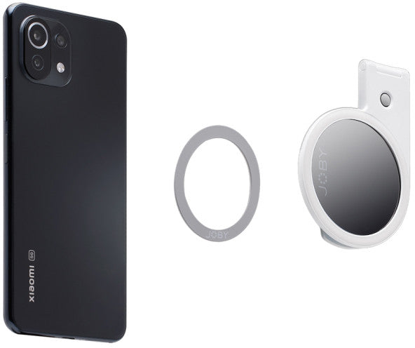 Anneau lumineux Joby Beamo MagSafe, blanc