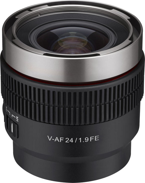 Samyang V-AF 24mm T1.9 FE lens for Sony