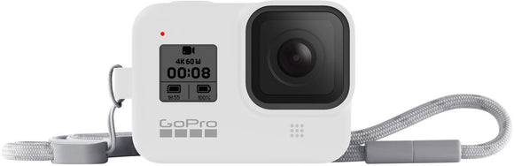 GoPro Sleeve + Lanyard Hero8 Black, white