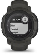 Garmin instinct 2 solar 229 cm 09" mip 45 mm numérique 176 x 176 pixels graphite gps satellite