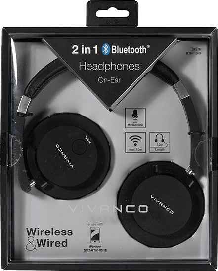 Casque Vivanco BTHP260, noir (37578)