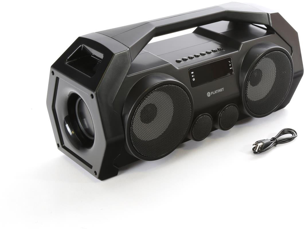 Enceinte sans fil Platinet OG76 Boombox BT, noire (44416)