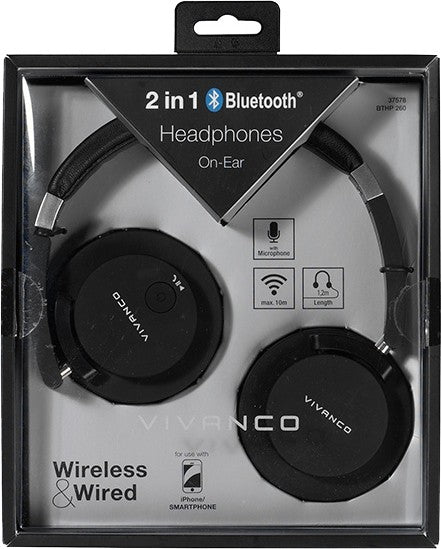 Casque Vivanco BTHP260, noir (37578)