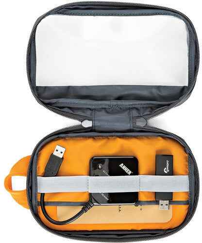 Pochette Lowepro GearUp Mini, gris foncé