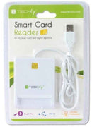 Techly 029150 USB 2.0 ID Smart Card Reader