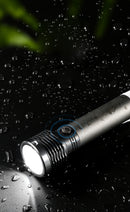 Lampe torche platinet 3w 1200mah grise 45772