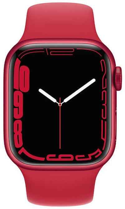 Apple Watch 7 GPS + Cellular 41mm Sport Band PRODUCT(RED) (MKHV3EL/A)