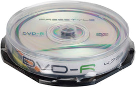 DVD-R Omega Freestyle 4,7 Go 16x, broche de 10 pièces