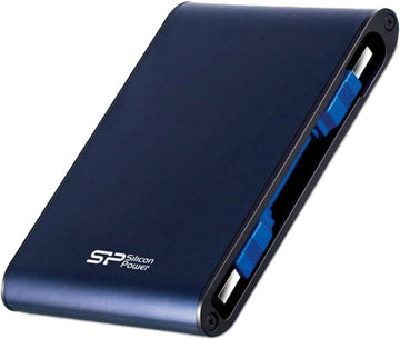 Silicon Power external hard drive 1TB Armor A80, blue - 0