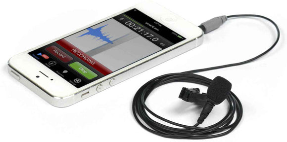 RØDE smartLav+ Black Lavalier/Lapel microphone