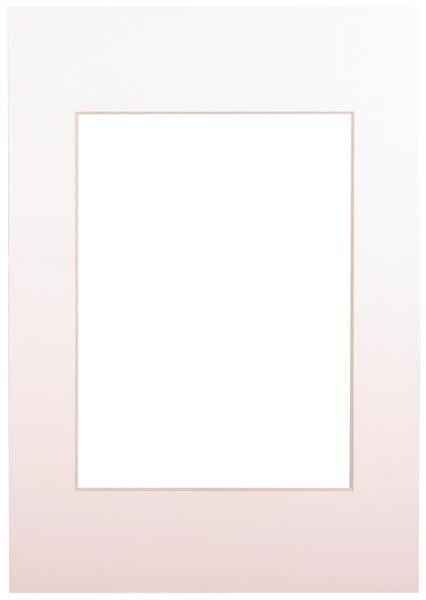 Passepartout 21x29,7, blanc doux - clicktofournisseur.com