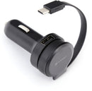 Chargeur voiture Platinet 1xUSB 2,4A + câble USB-C (44652)