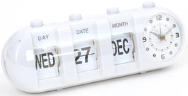 Platinet alarm clock January, white (43627) - 0