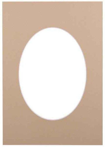 Passepartout 15x21, ovale en grès