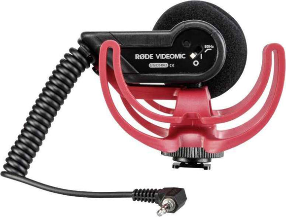 RØDE VideoMic Rycote Black Digital camera microphone