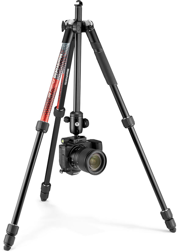 Manfrotto tripod kit Element MII MKELMII4RD-BH, red