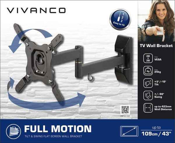 Vivanco TV wall mount Motion BFMO 6020