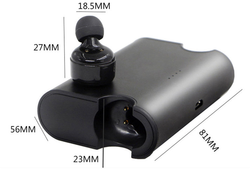 Casque Bluetooth Platinet Sport PM1080, noir (43892)