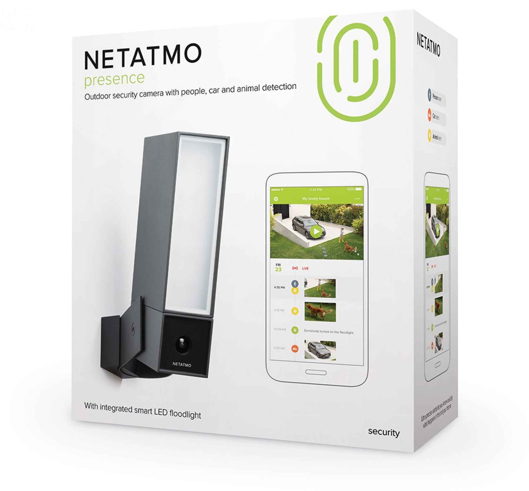 Caméra de surveillance intelligente Netatmo