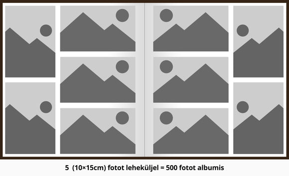 Album B100PG Classic Cream, red