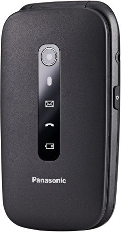 Téléphone portable pour seniors kx-tu550 4g noir