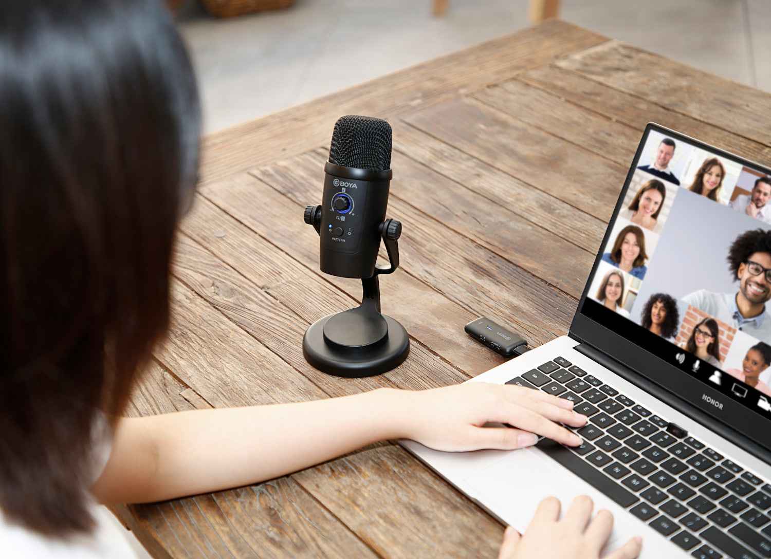 Microphone de table USB Boya BY-PM500W Mini