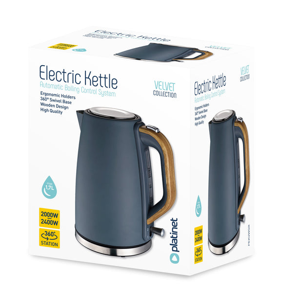 Bouilloire Platinet PEKVWGR, grise