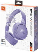 Casque sans fil supra-auriculaire JBL avec réduction du bruit, violet