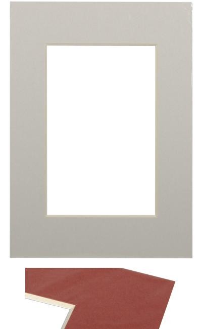 Passepartout 30x40, gris clair