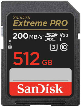 Atmiņas karte SanDisk Extreme PRO 512GB SDXC
