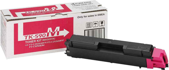 Cartouche de toner Kyocera TK-590M, magenta
