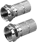 Fiche Vivanco F 6,5 mm, 2 pièces (44005)