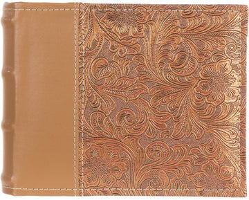 Album b 10x15/100m fleur-4 or