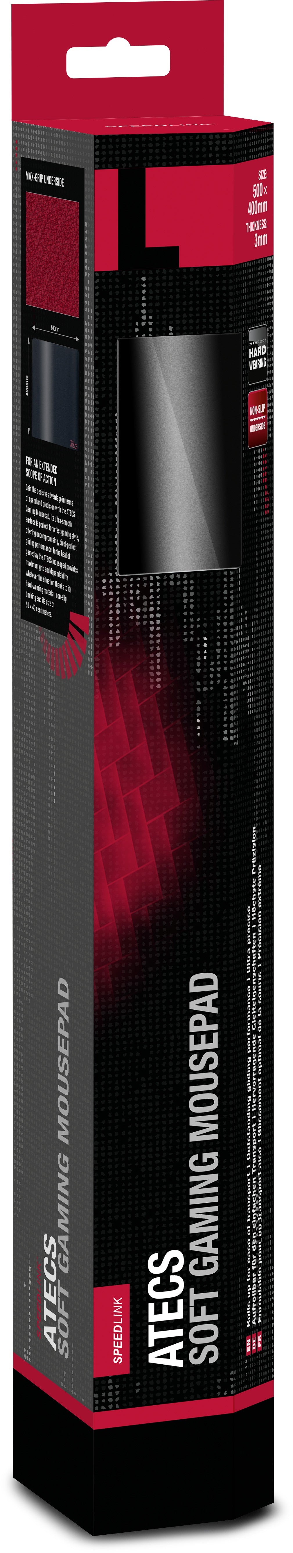Tapis de souris speedlink atecs l sl-620101-l