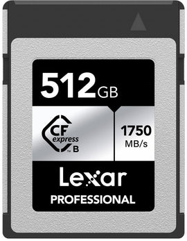 Lexar memory card CFexpress Type B 512GB Professional Silver - 0