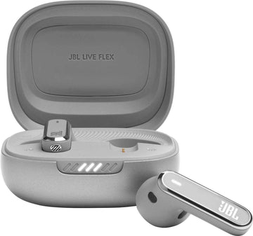 JBL Live Flex TWS Bluetooth Wireless In-Ear Earbuds Silver EU