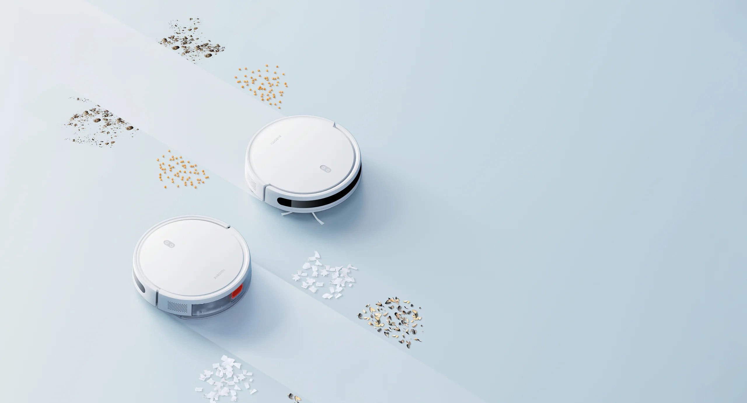 Xiaomi | Aspirateur robot | E10 EU | Humide et sec | 2600 mAh | Capacité poussière 0,4 L | 4000 Pa | Blanc