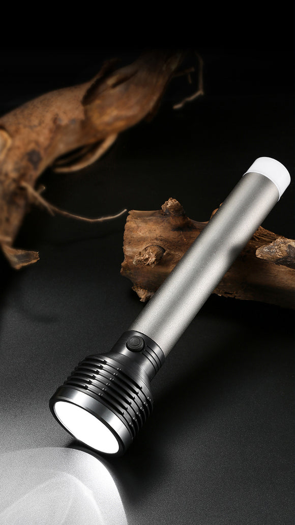 Lampe torche Platinet 5 W 2400 mAh, grise (45771)