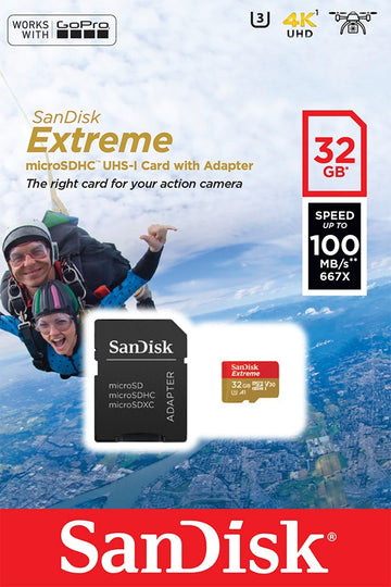 SanDisk Extreme 32 GB MicroSDHC UHS-I Class 10 - 0