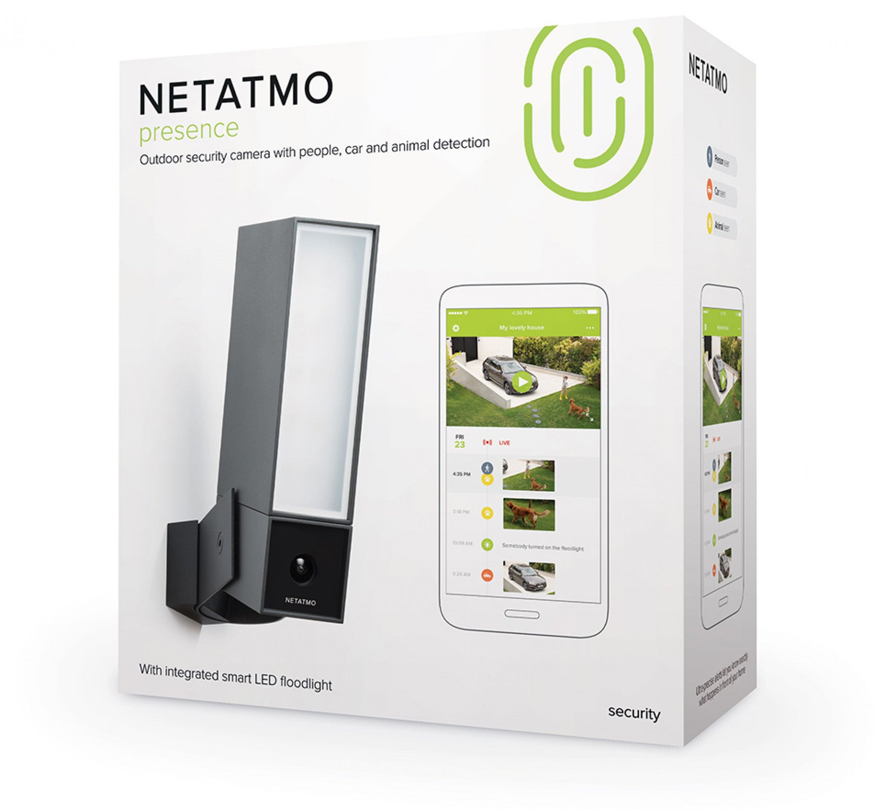Caméra de surveillance intelligente Netatmo