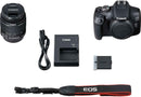 Canon | EOS | 2000D 18-55 III EU26 | SLR Camera Kit | Megapixel 24.1 MP | ISO sensitivity (max) 12800 | Display diagonal 3.0 " | Wi-Fi | Video recording | APS-C | Black