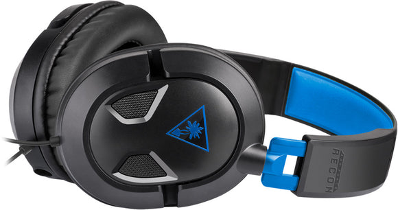 Casque turtle beach recon 50p noir/bleu