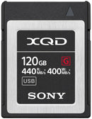 Sony memory card XQD G 120GB 440/400MB/s-1