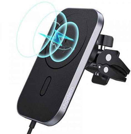 Choetech car phone holder + charger MagSafe T200-F, black