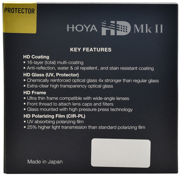 Filtre Hoya Protector HD Mk II 55 mm