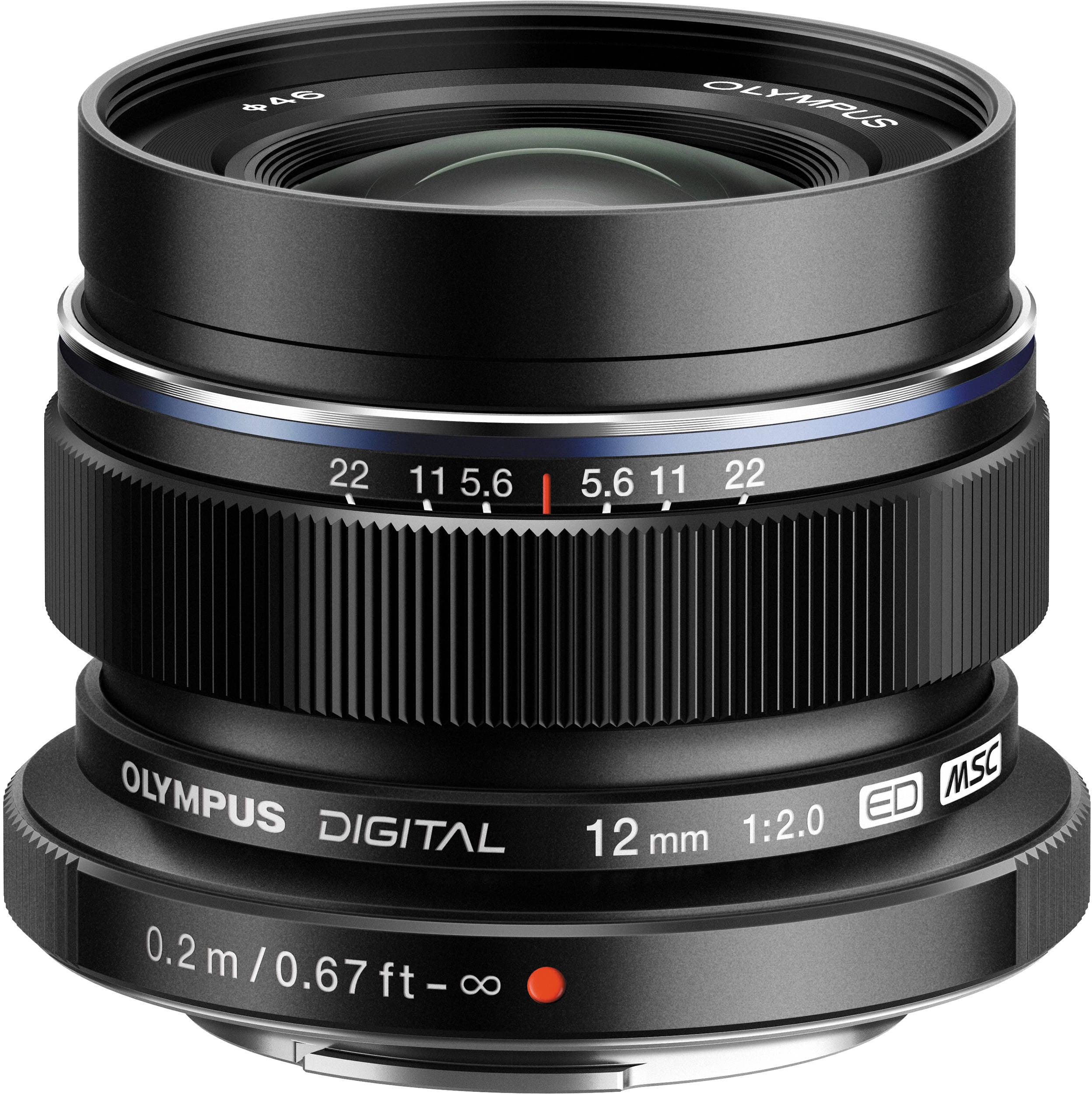 Appareils photo - accessoires objectif olympus zuiko digital ed 12 mm f/2.0 noir  v311020be001  timbre vert 018 lei